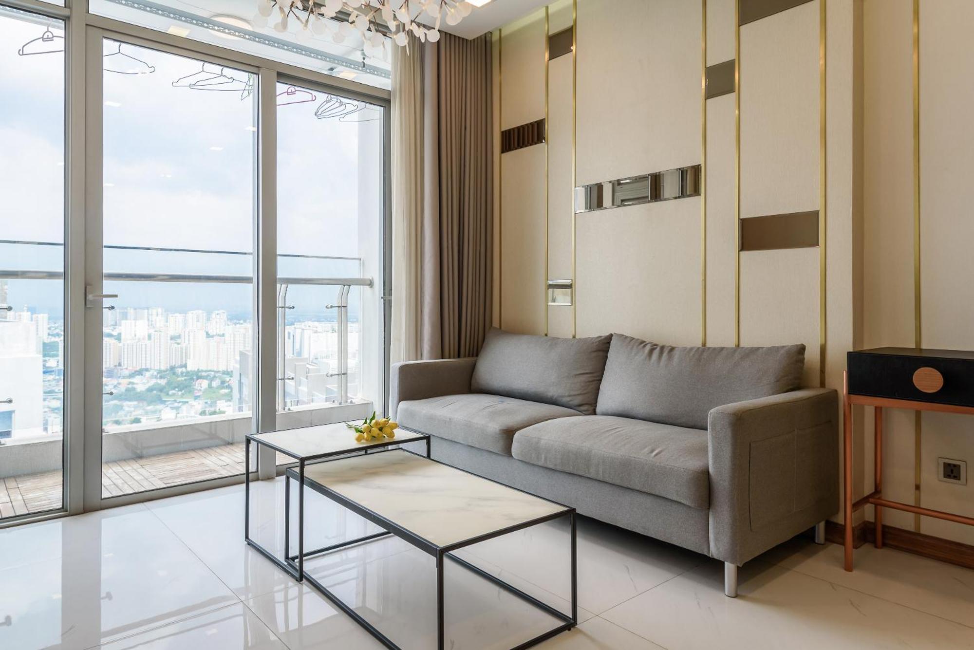 Luxury Apartment At Vinhomes Central Park Thành Pho Ho Chí Minh Esterno foto