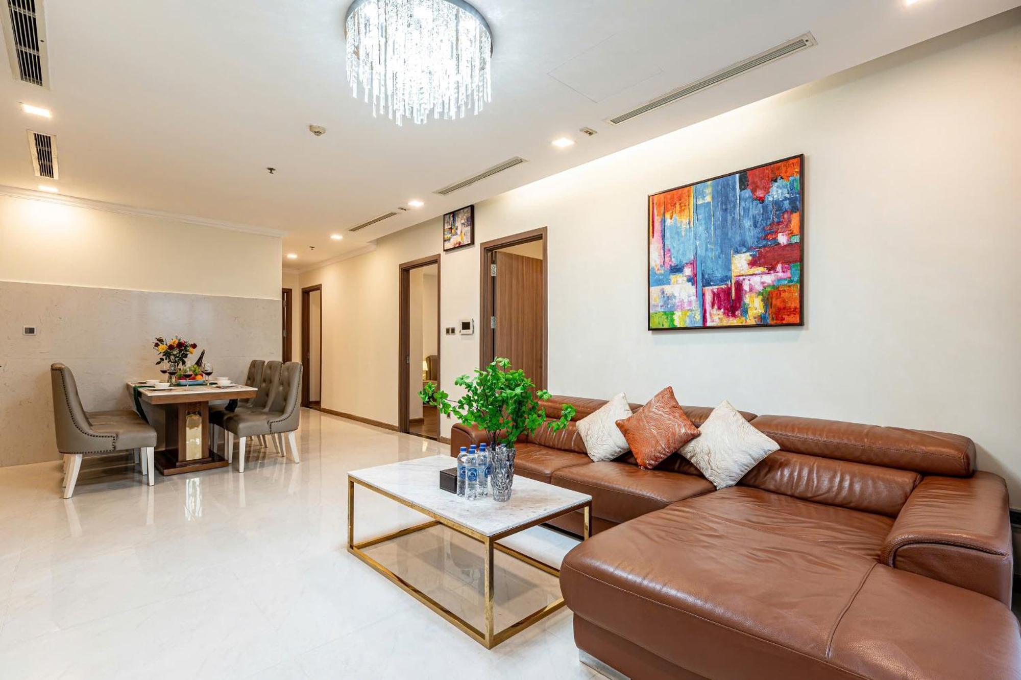 Luxury Apartment At Vinhomes Central Park Thành Pho Ho Chí Minh Esterno foto