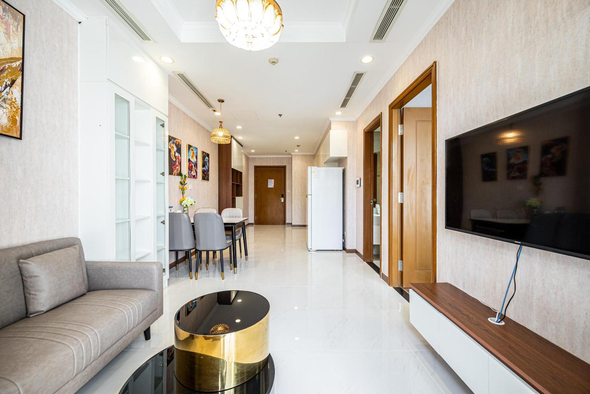Luxury Apartment At Vinhomes Central Park Thành Pho Ho Chí Minh Esterno foto